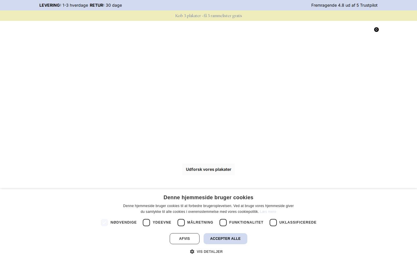 BeenPoster homepage screenshot