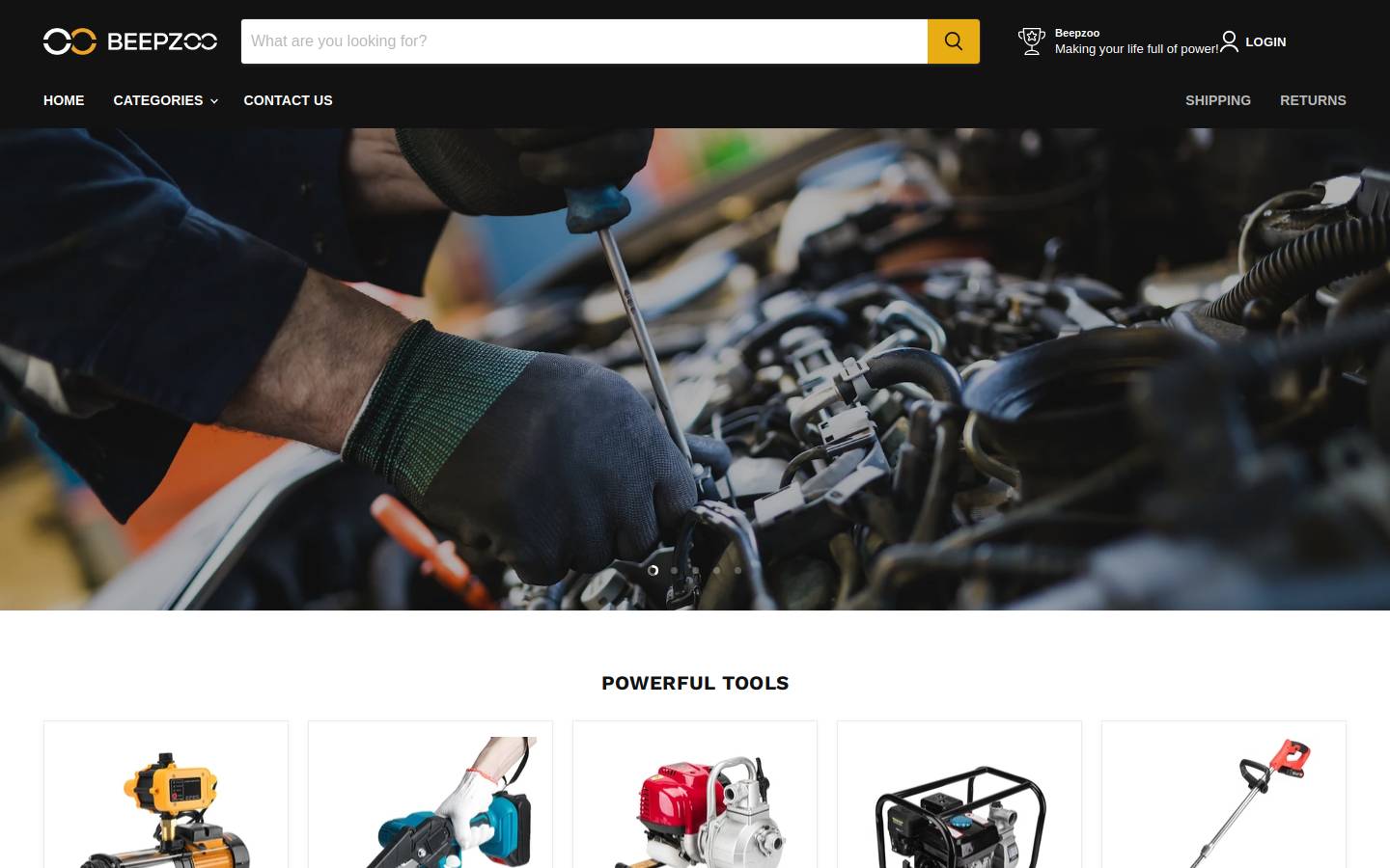 beepzoo.com homepage screenshot