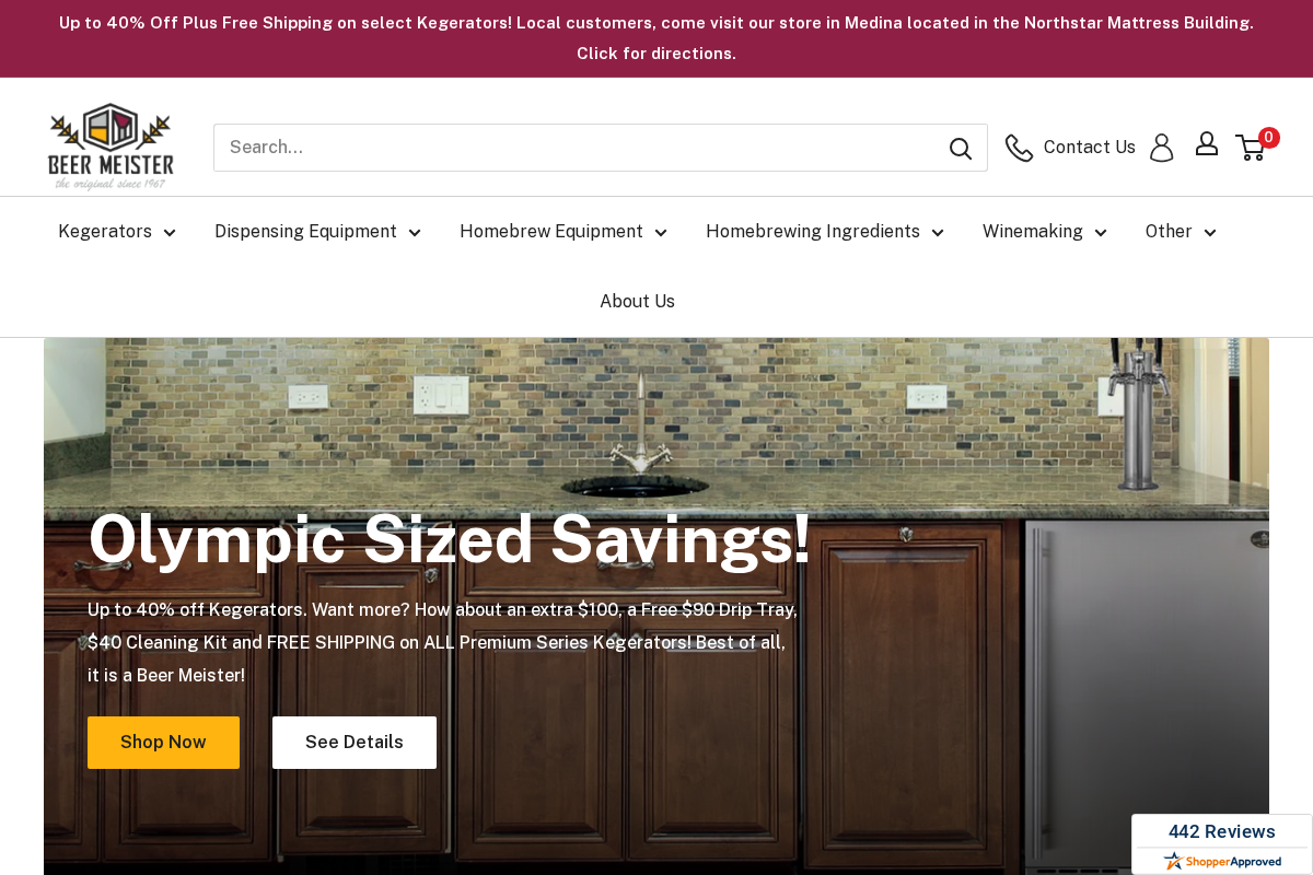beermeister.com homepage screenshot
