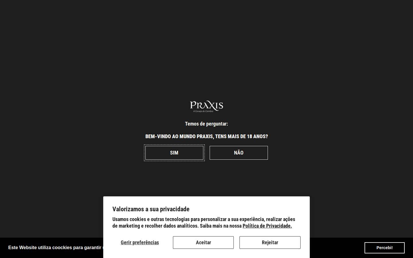 beerpraxis.com homepage screenshot