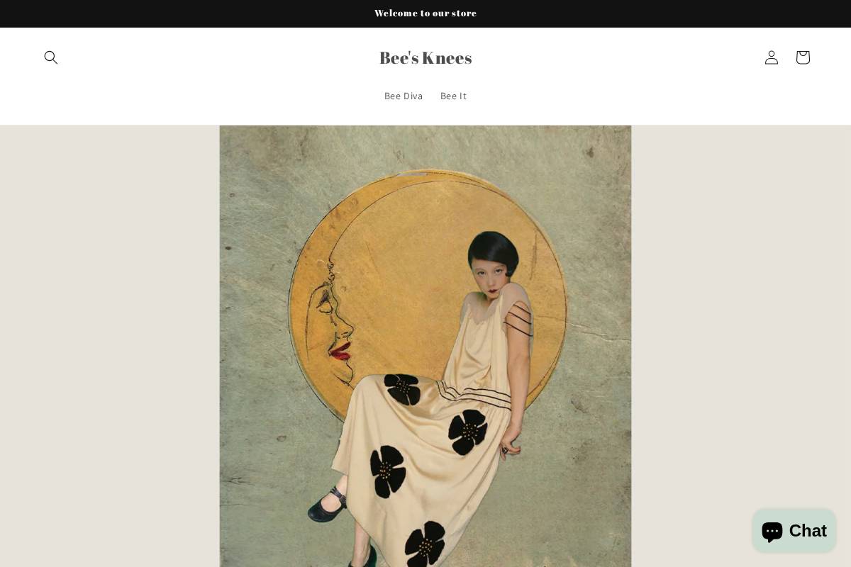 beesknees-shanghai.com homepage screenshot