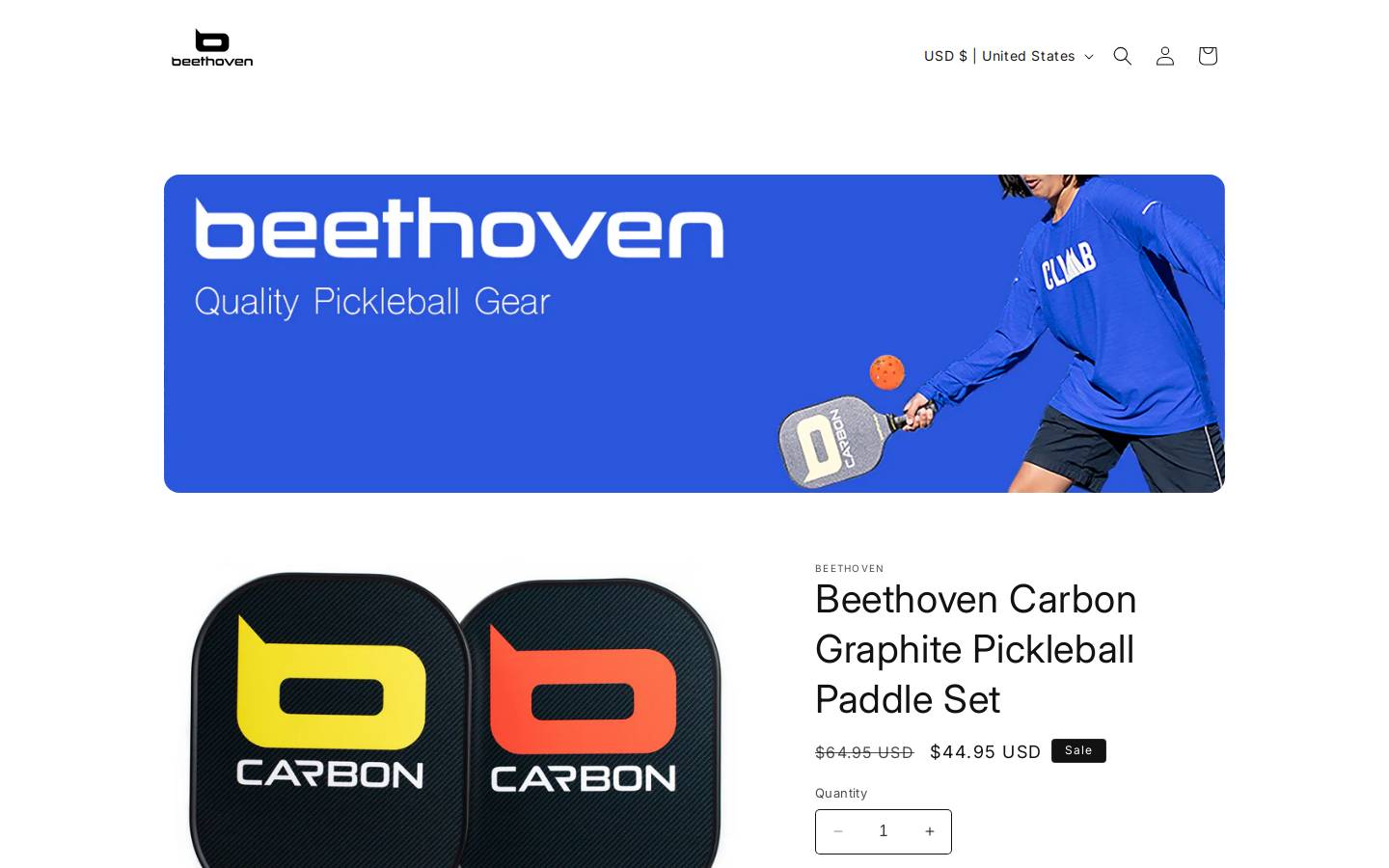 beethovensports.com homepage screenshot
