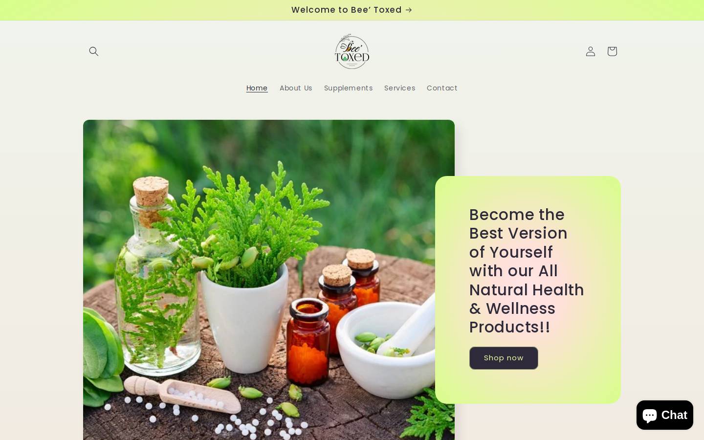 beetoxed.com homepage screenshot