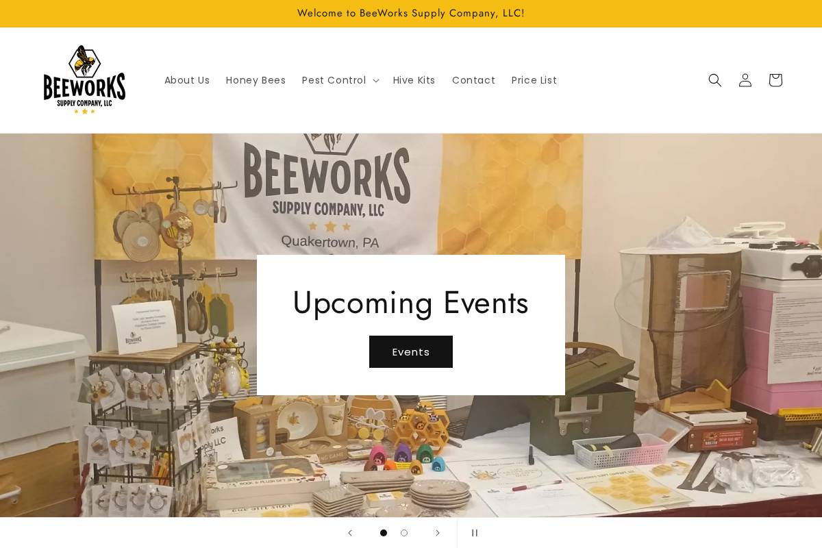 beeworkspa.com homepage screenshot