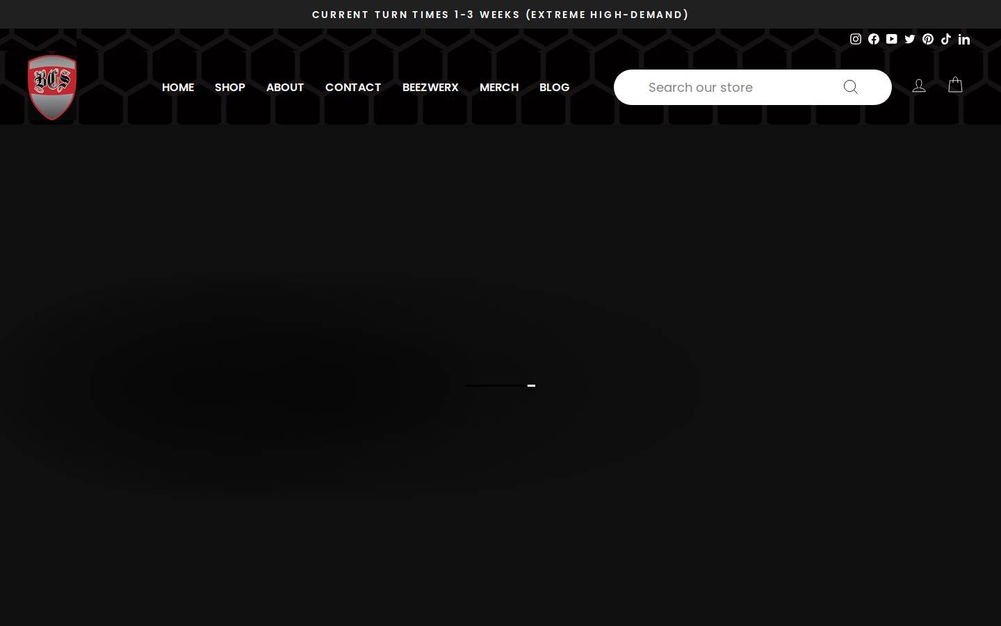 beezcombatsystems.com homepage screenshot