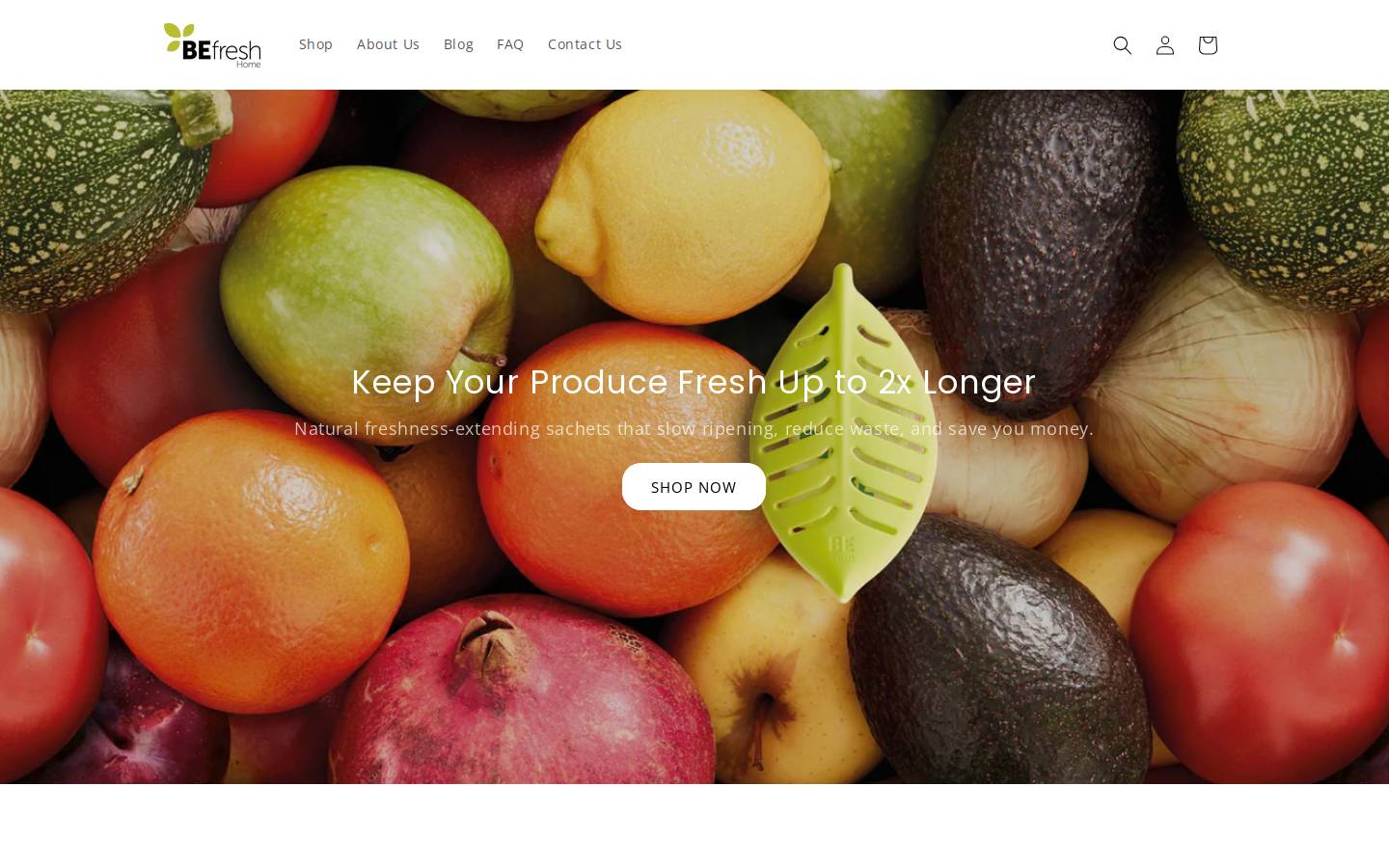 befreshsolutions.com homepage screenshot