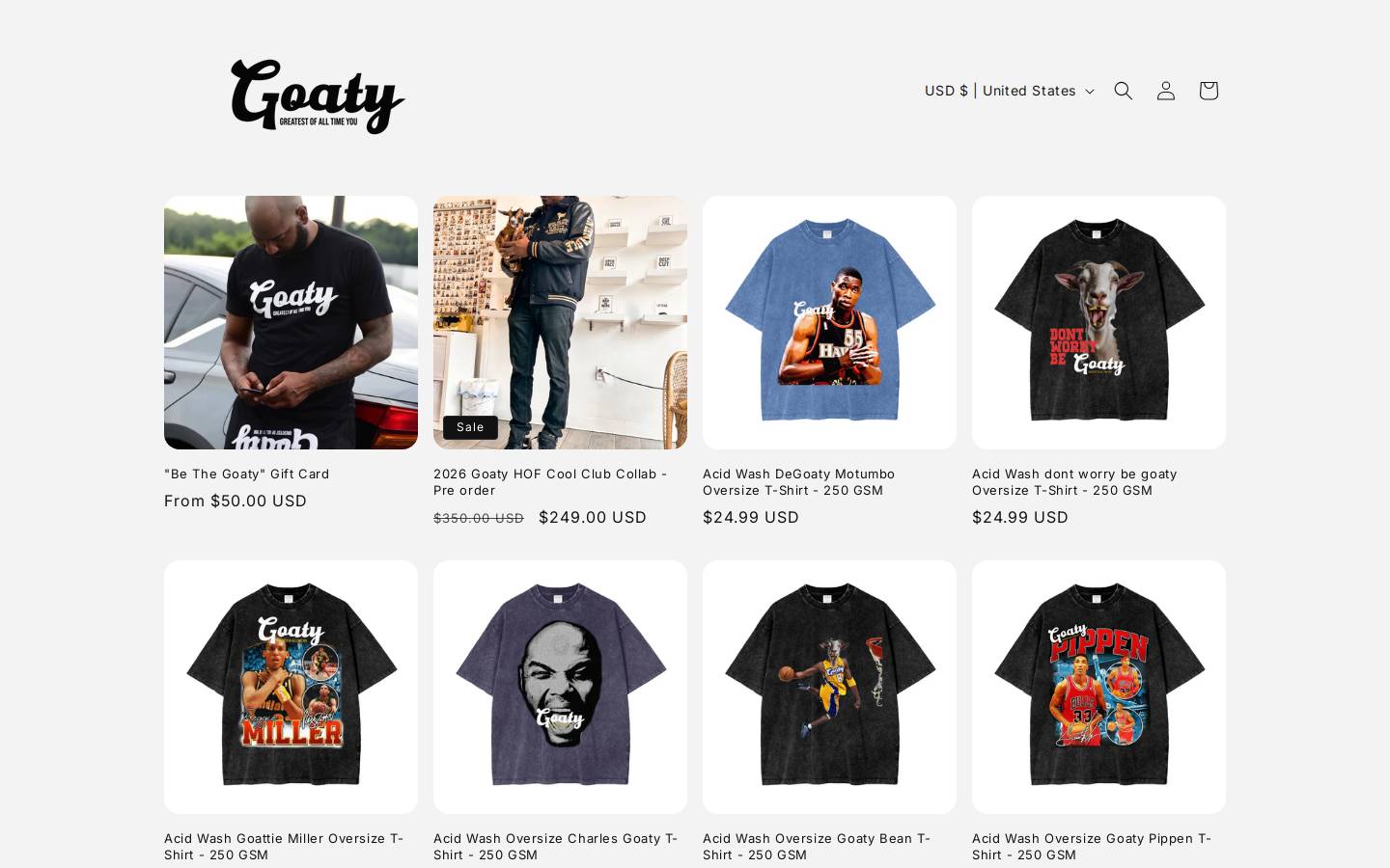 begoaty.com homepage screenshot