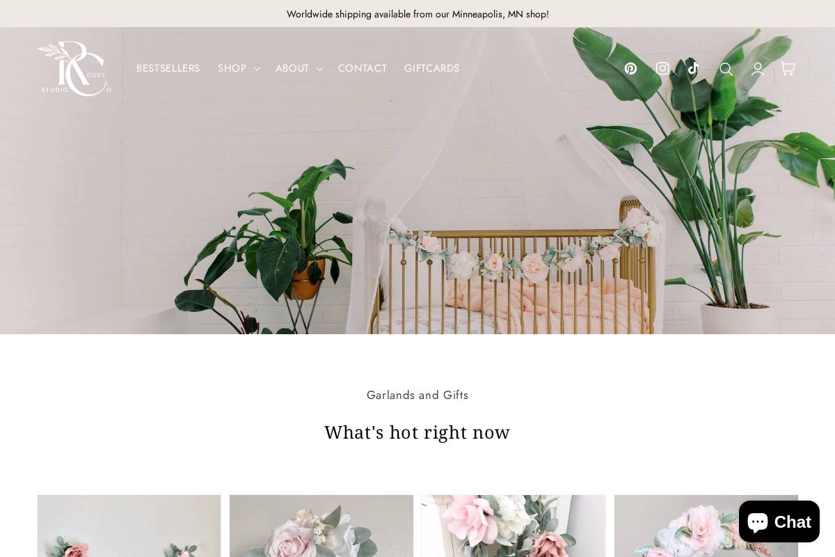 begoniaroseco.com homepage screenshot