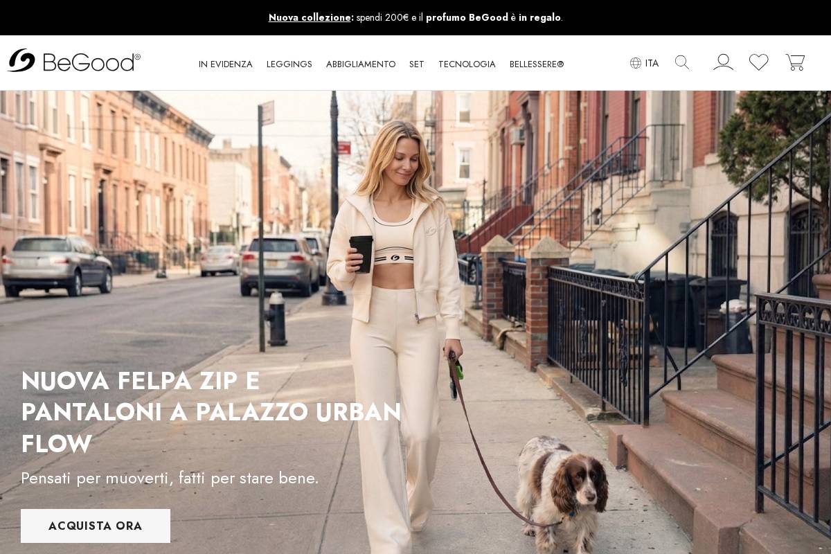 Begoodline.com homepage screenshot