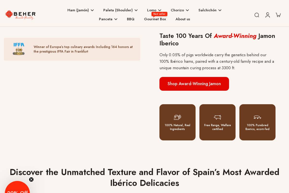 beher.us homepage screenshot
