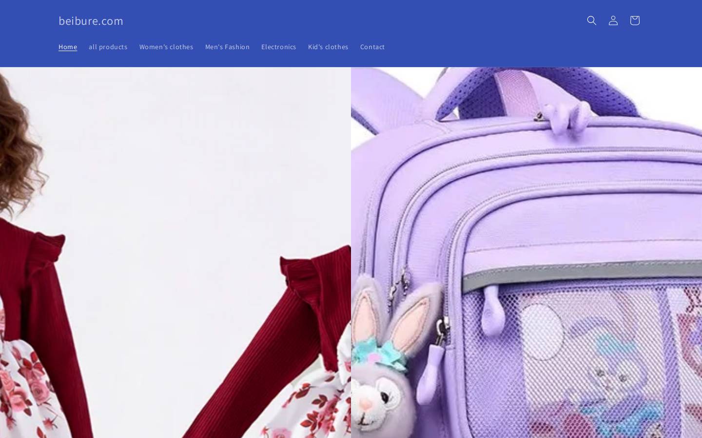 beibure.com homepage screenshot