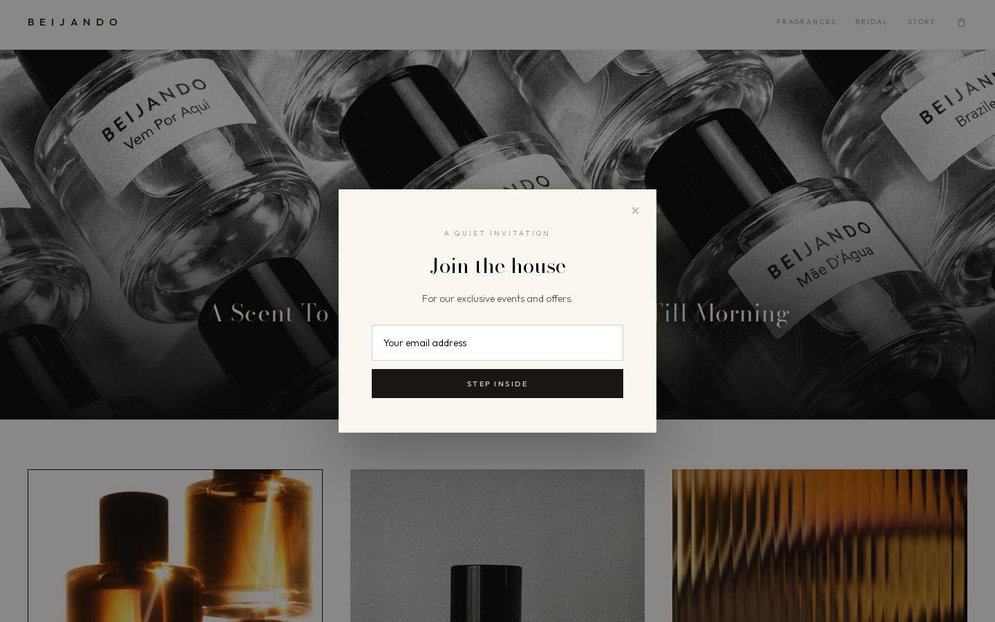 beijando.com homepage screenshot