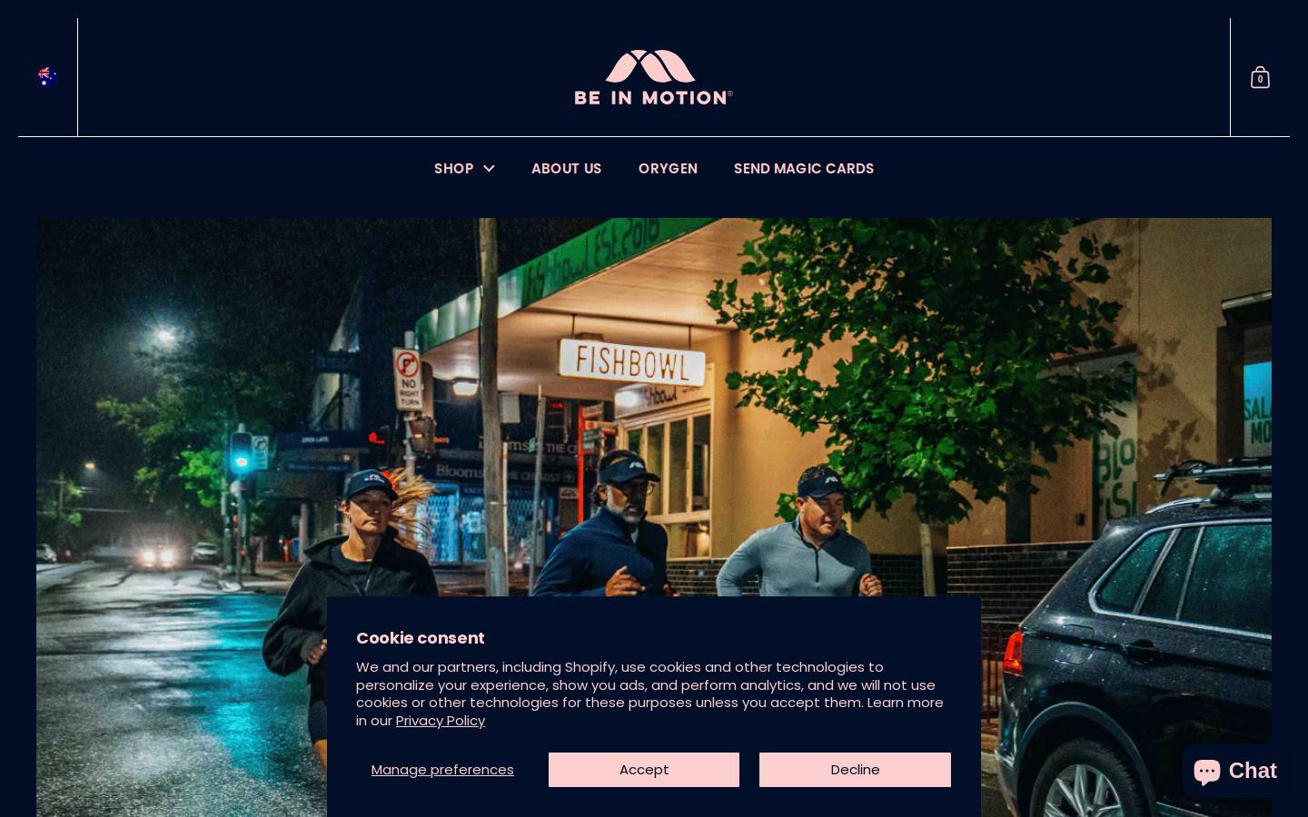 beinmotion.life homepage screenshot