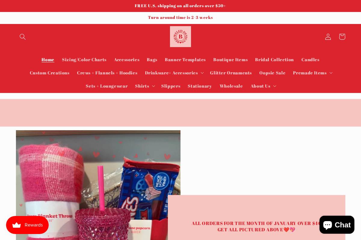 bejeweledesigns.com homepage screenshot