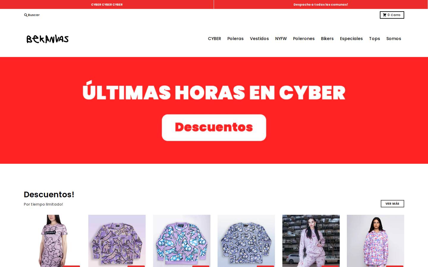 bekanvas.com homepage screenshot