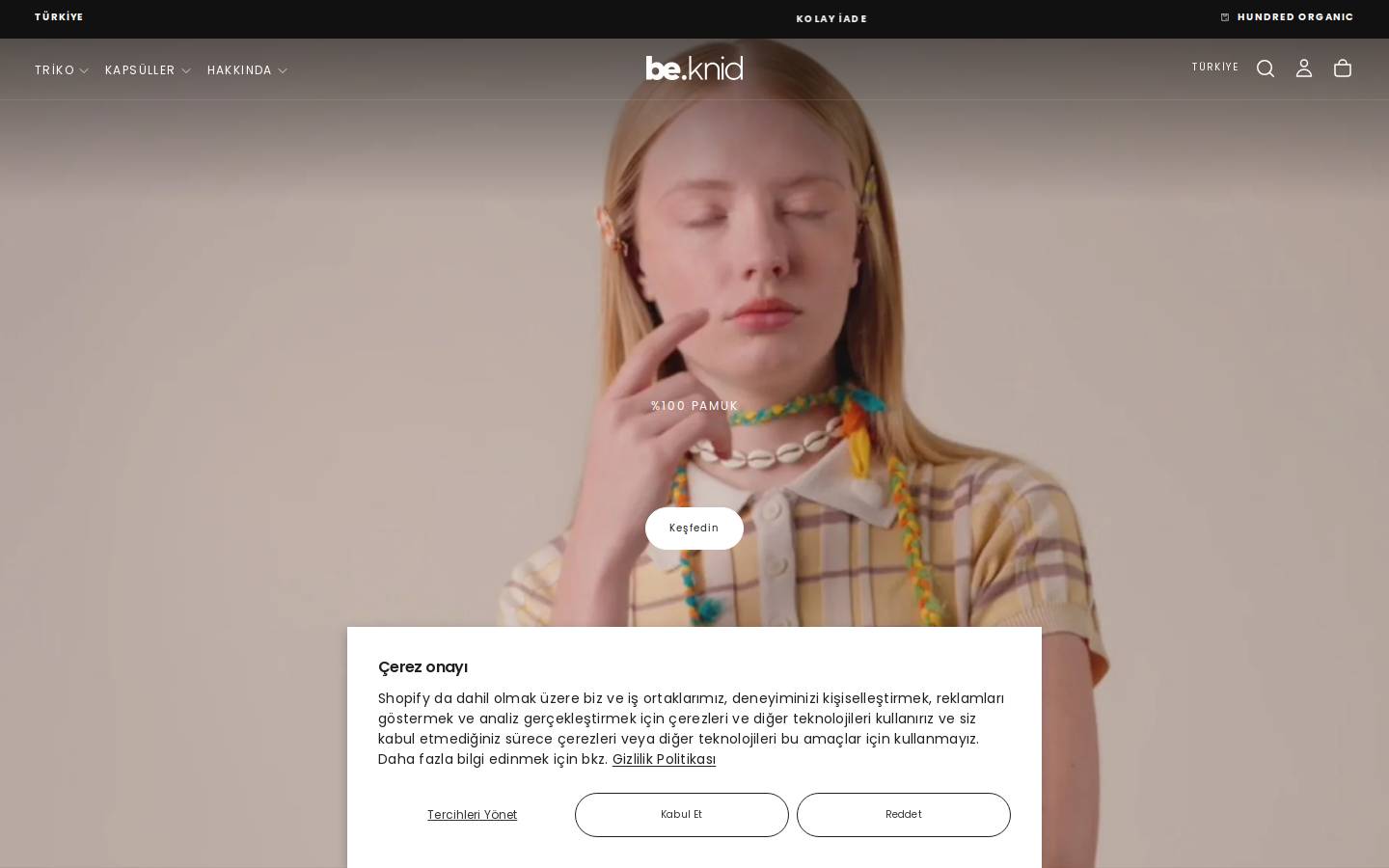 beknid.com homepage screenshot