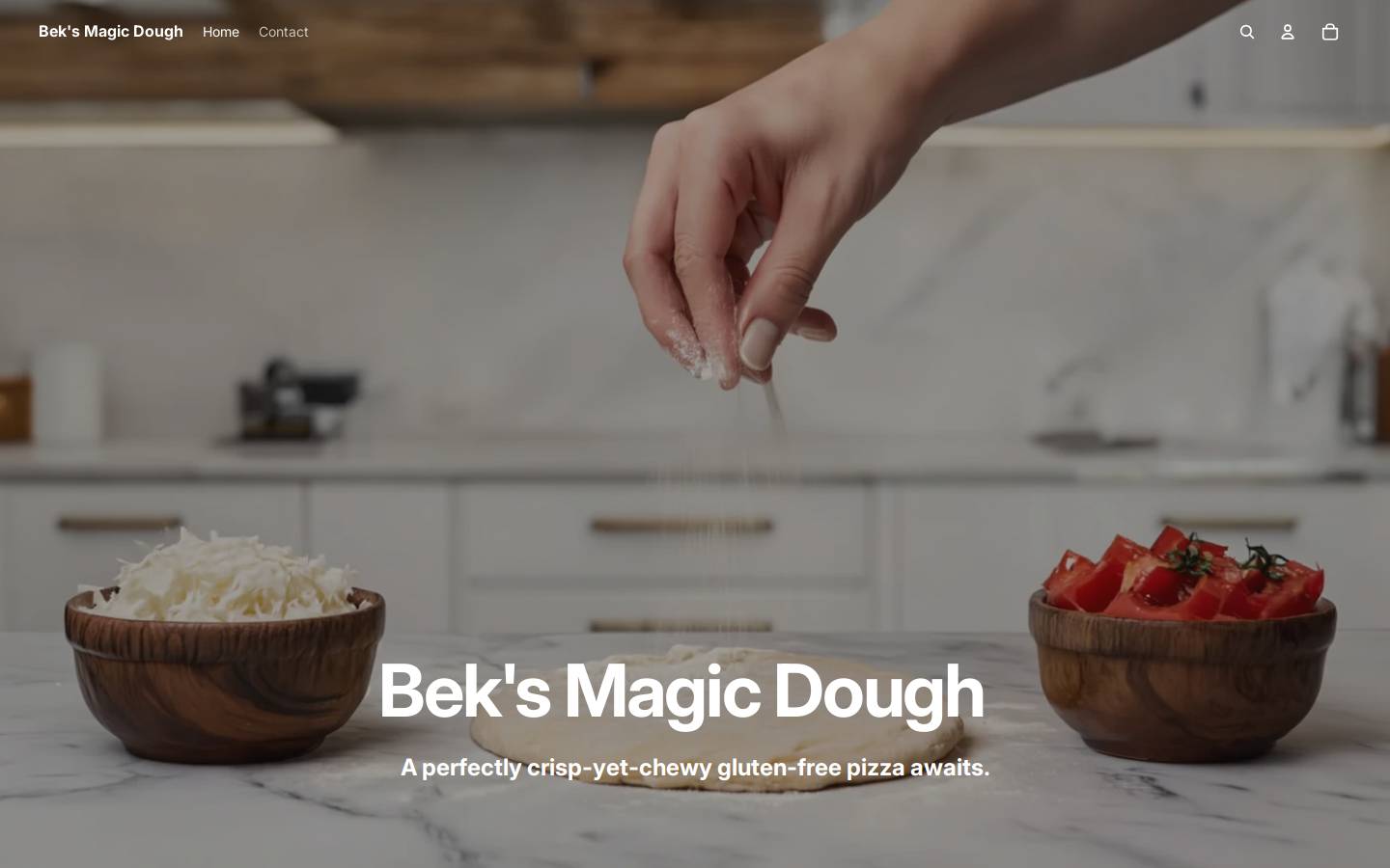 beksglutenfree.com homepage screenshot