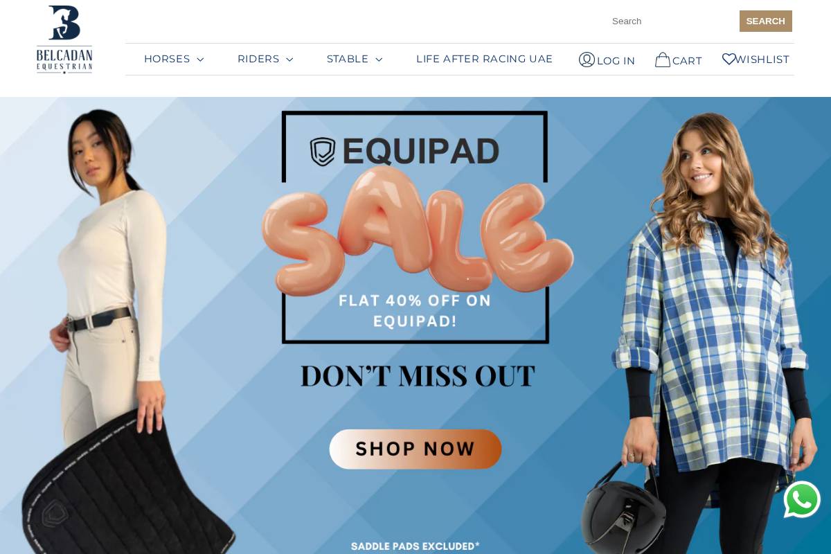 belcadan.com homepage screenshot