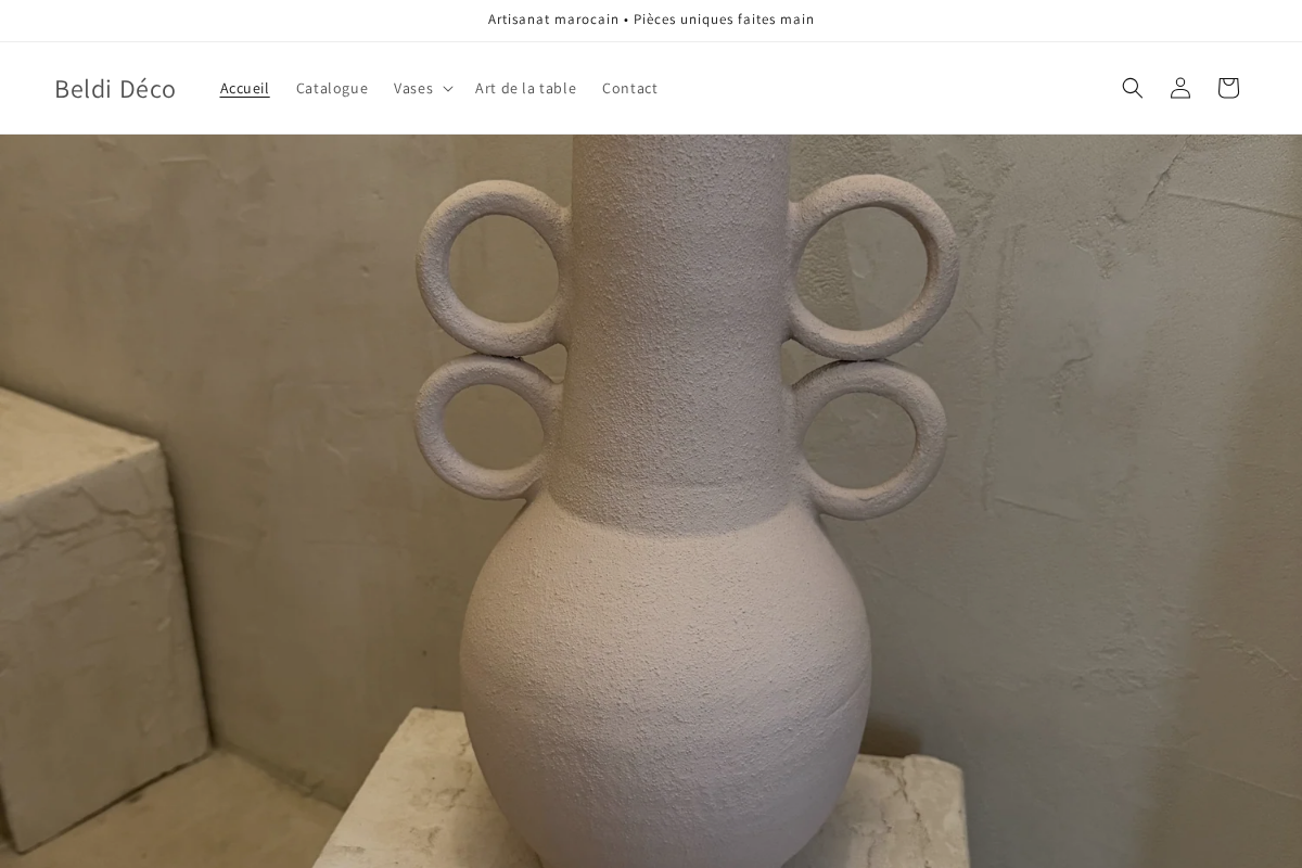 beldideco.com homepage screenshot