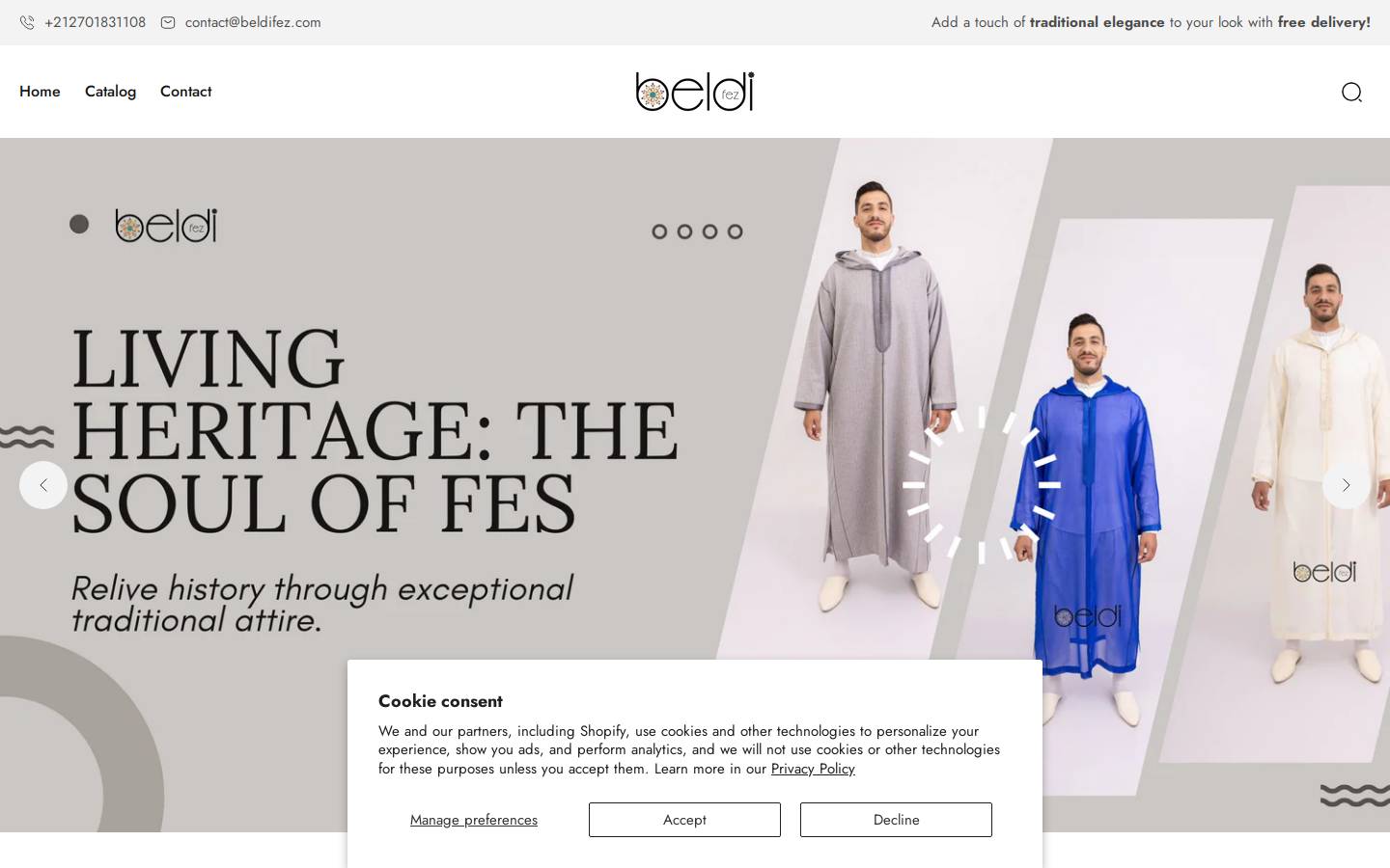 beldifez.com homepage screenshot