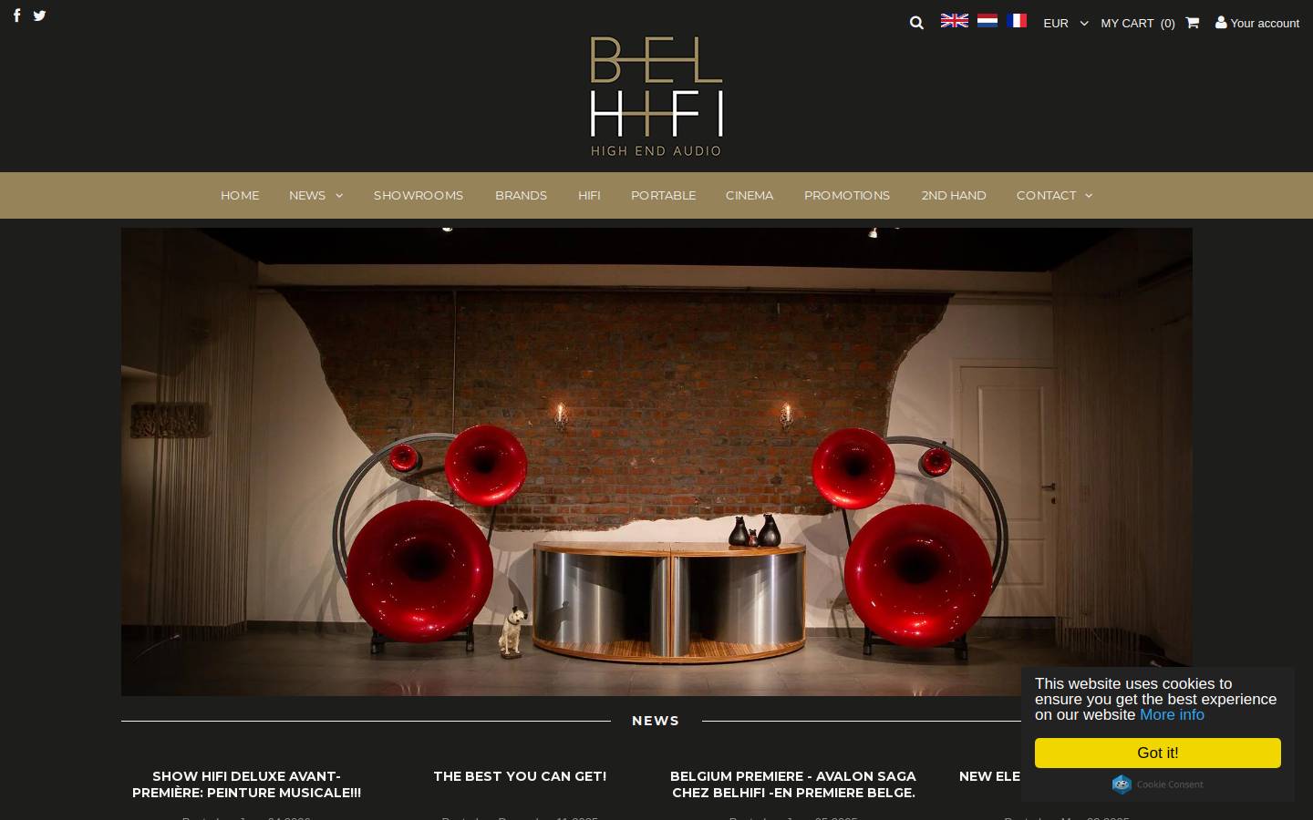 belhifi.be homepage screenshot