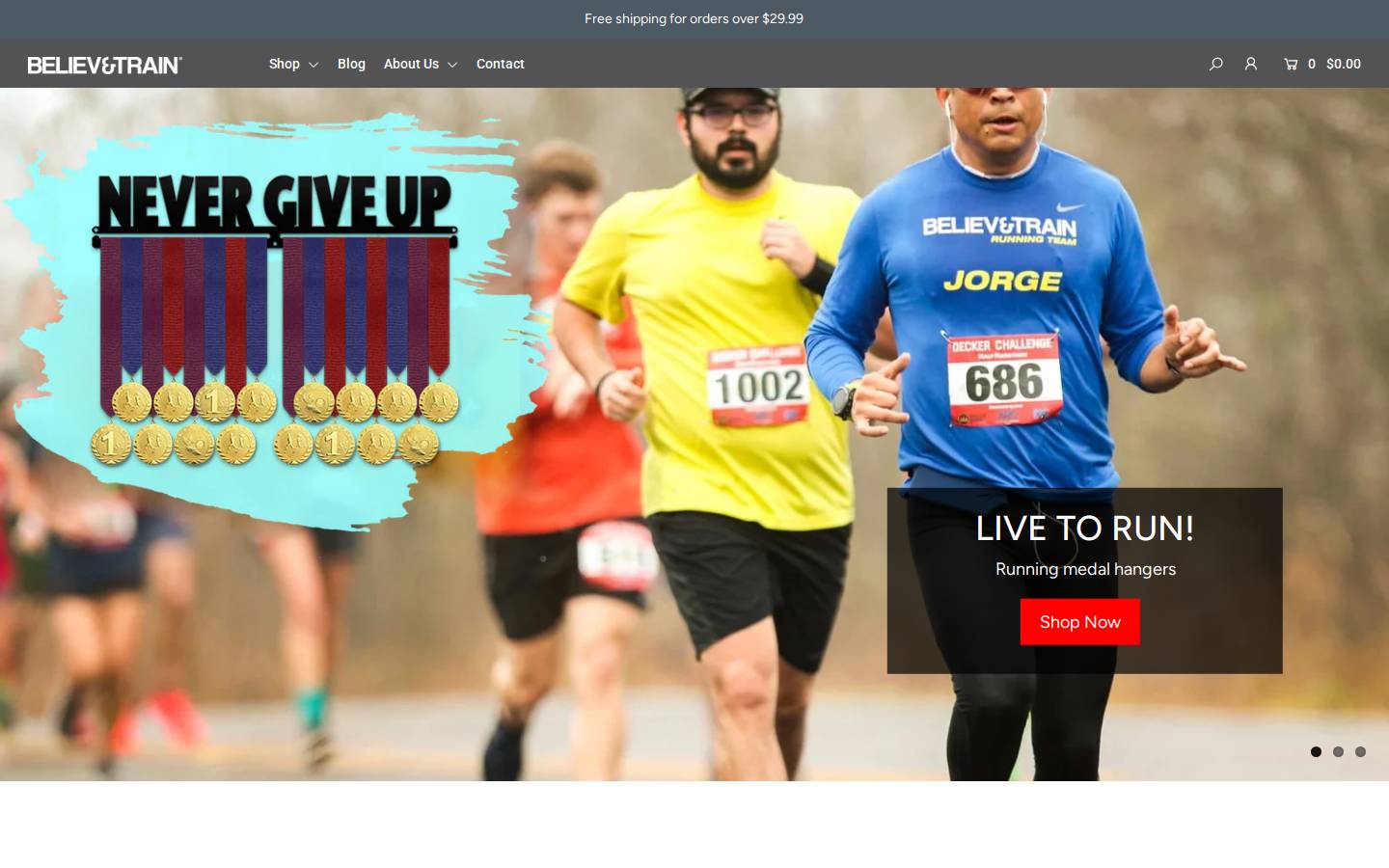 believeandtrain.com.mx homepage screenshot