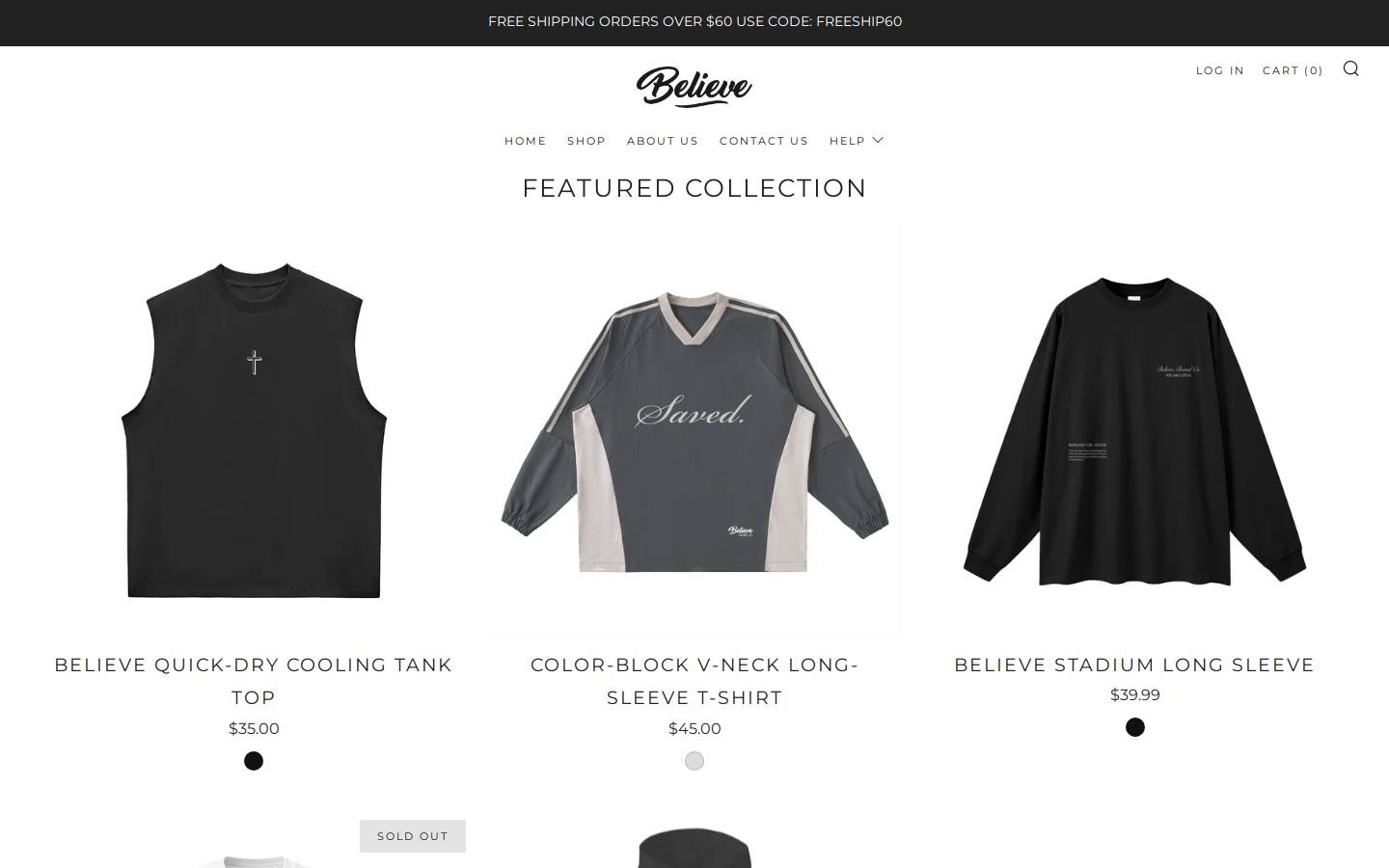 believebrandco.com homepage screenshot
