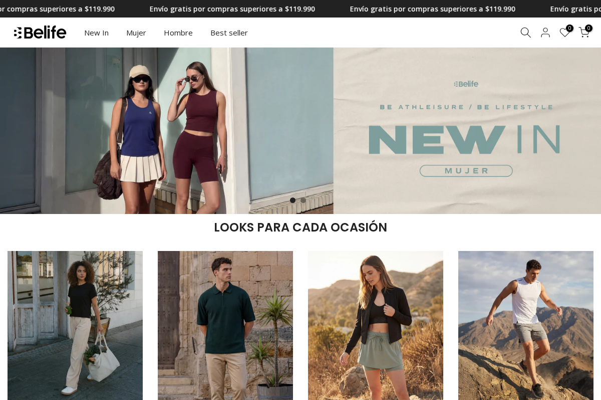 belife.co homepage screenshot