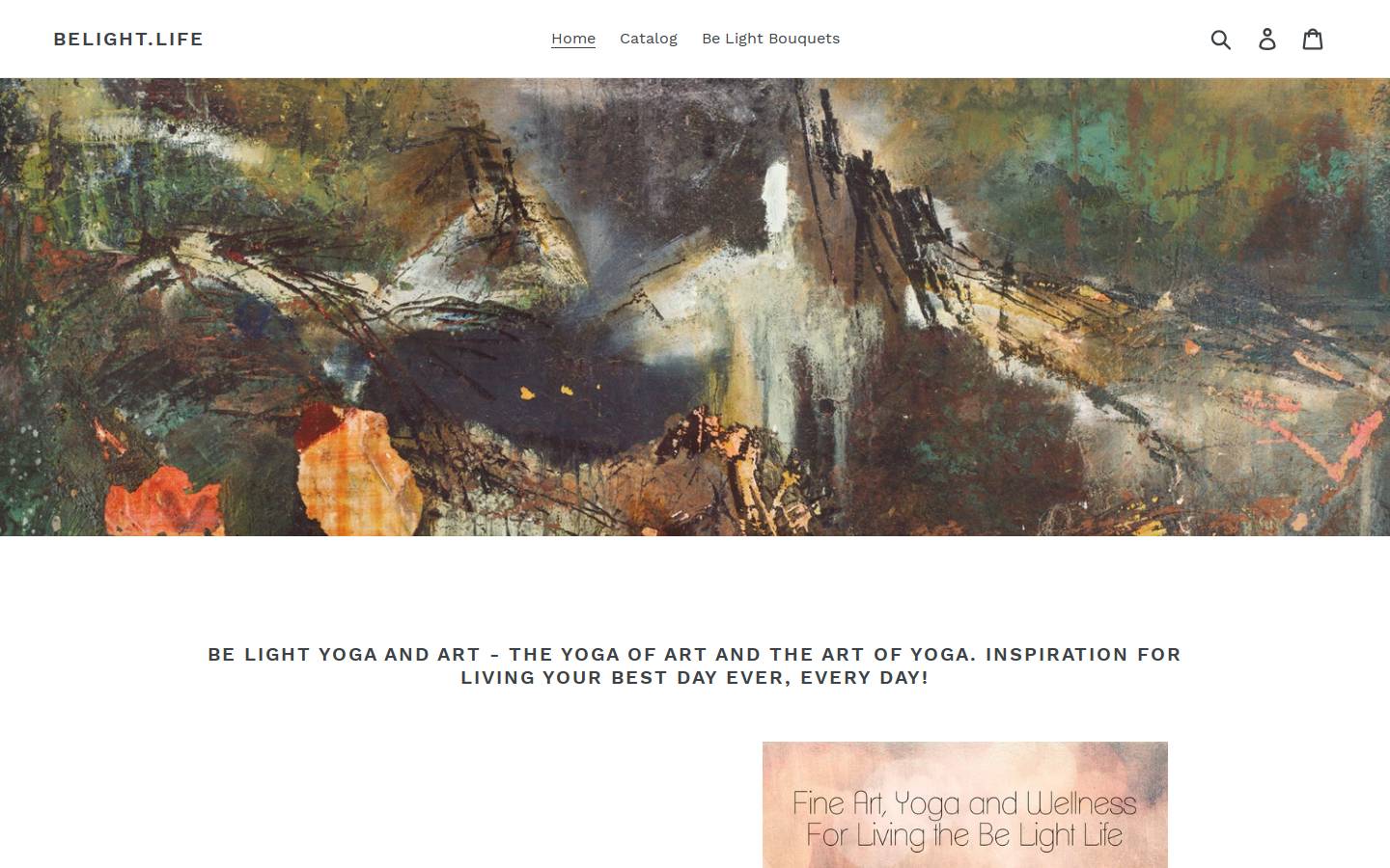 belight.life homepage screenshot