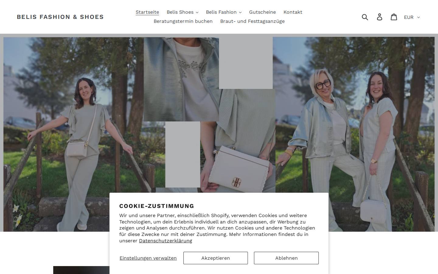 belisstyle.com homepage screenshot