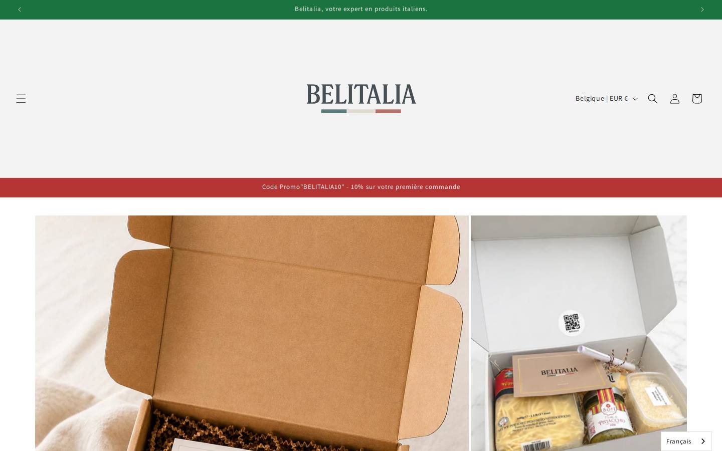 belitalia.it homepage screenshot
