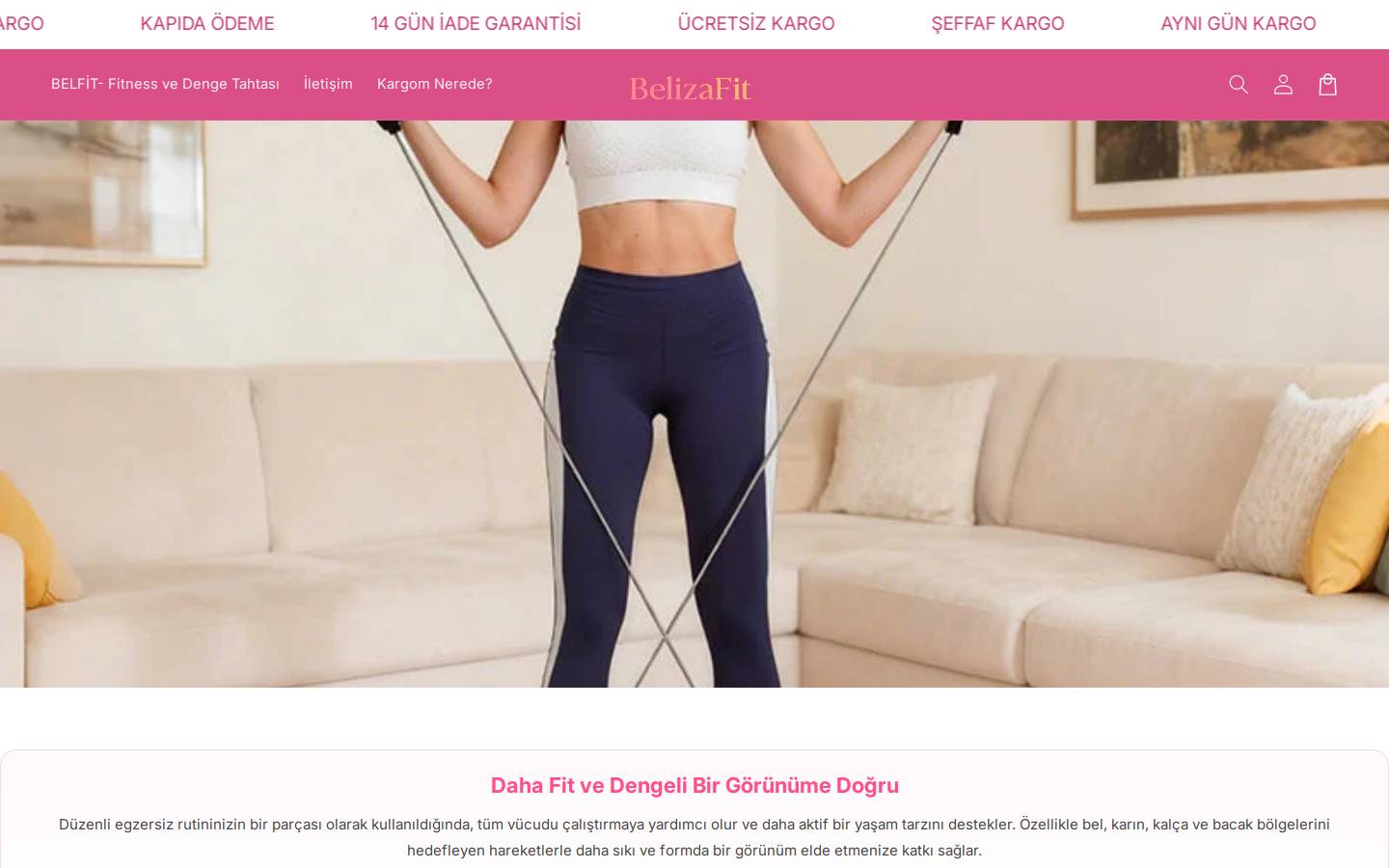 belizaa.com homepage screenshot