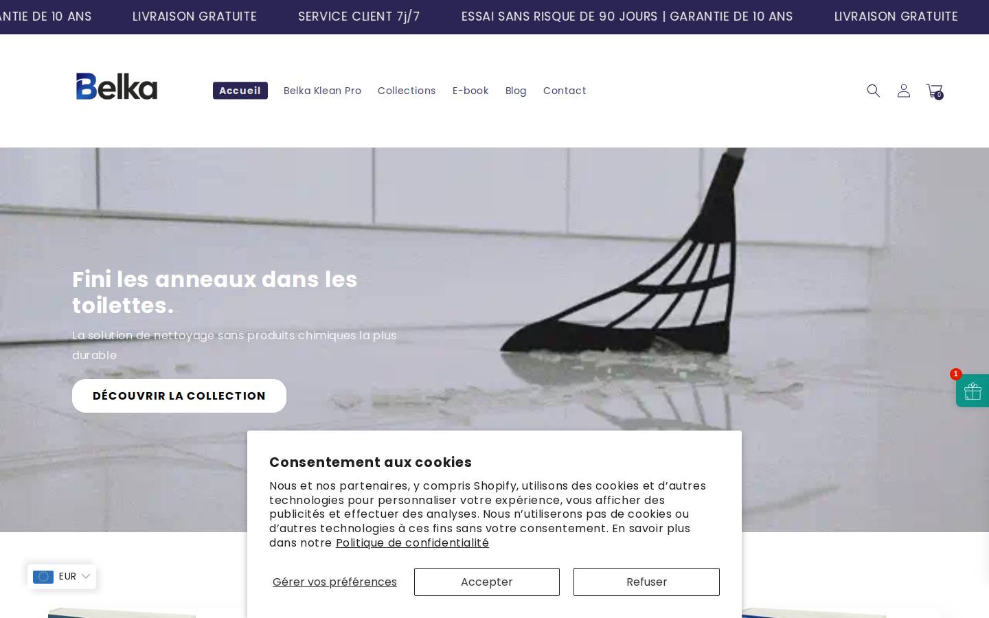 belkapro.com homepage screenshot