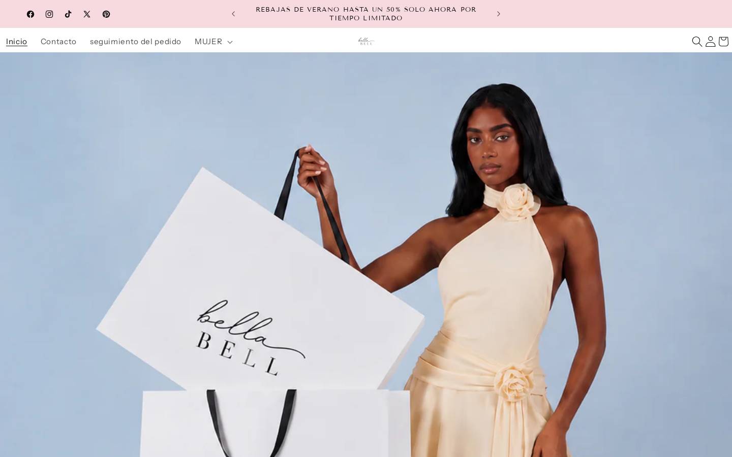 bellabelll.com homepage screenshot