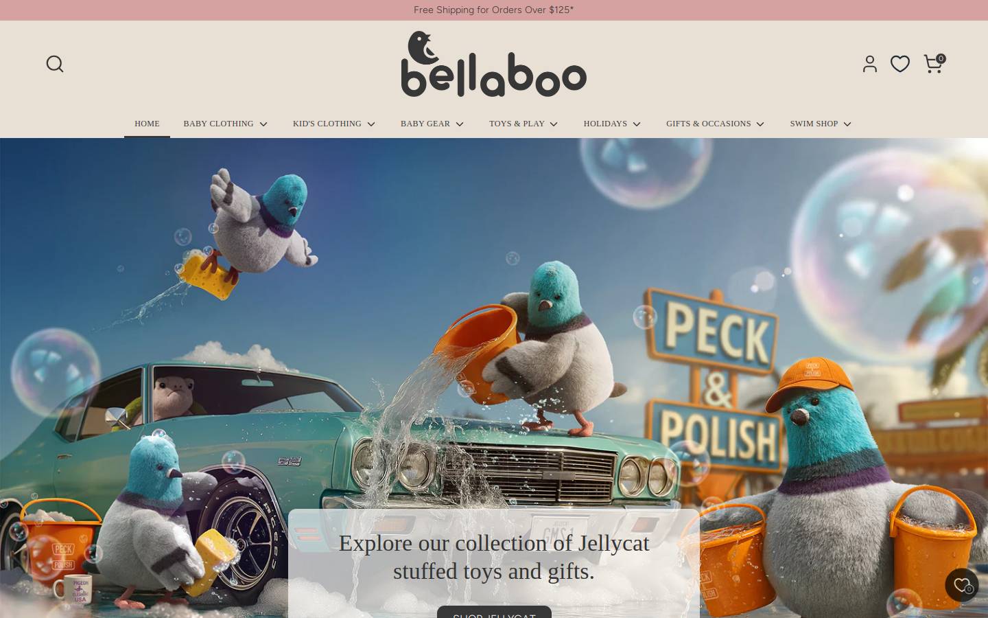 bellabooonline.com homepage screenshot
