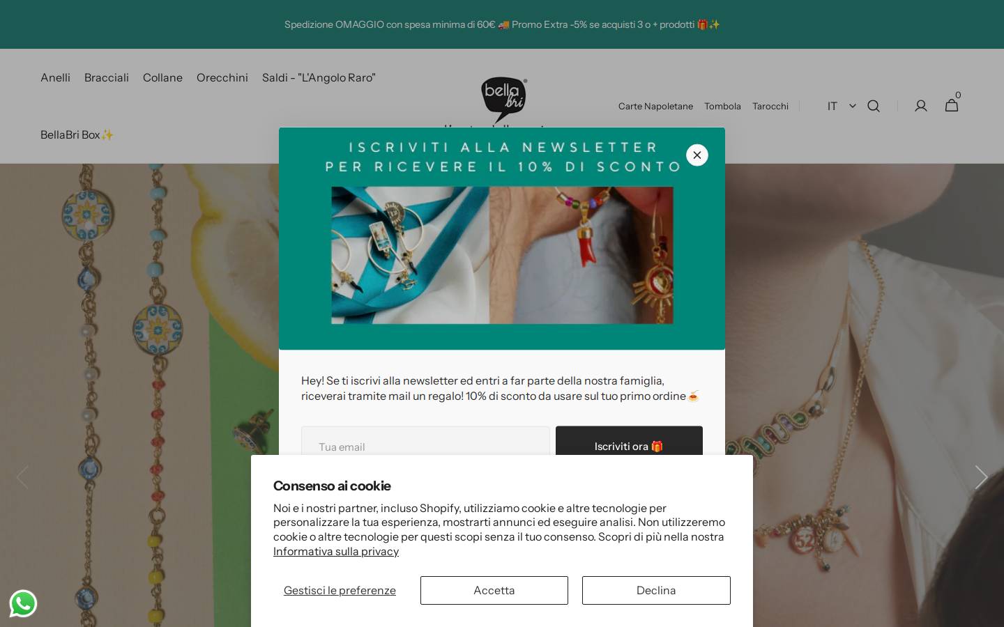 bellabri.it homepage screenshot
