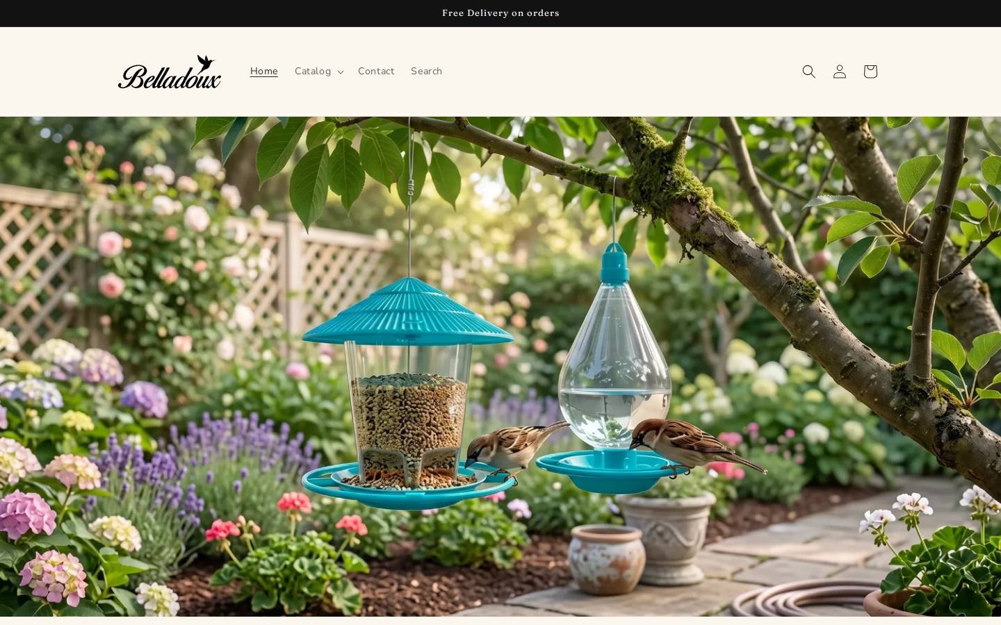 belladoux.com homepage screenshot