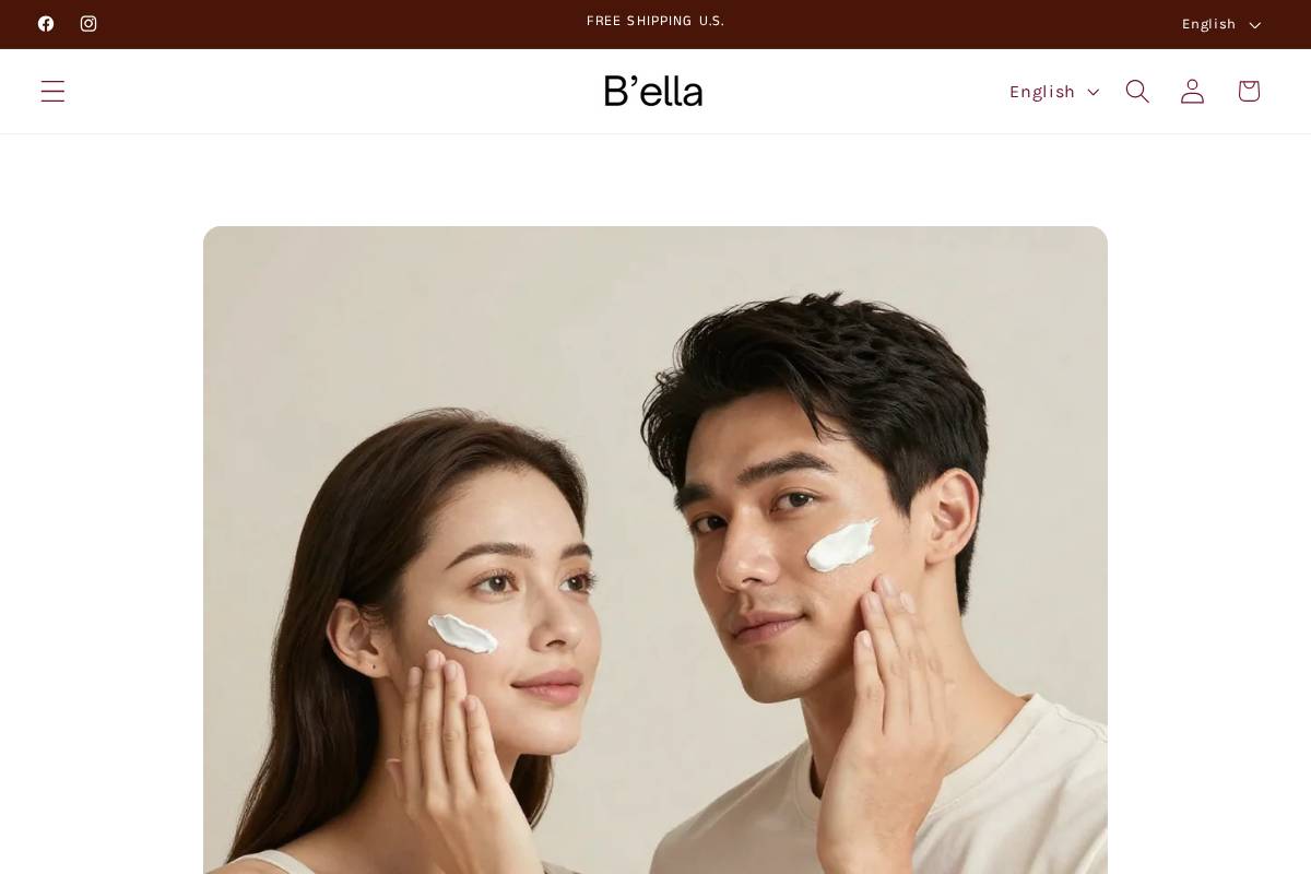 bellashopping.us homepage screenshot