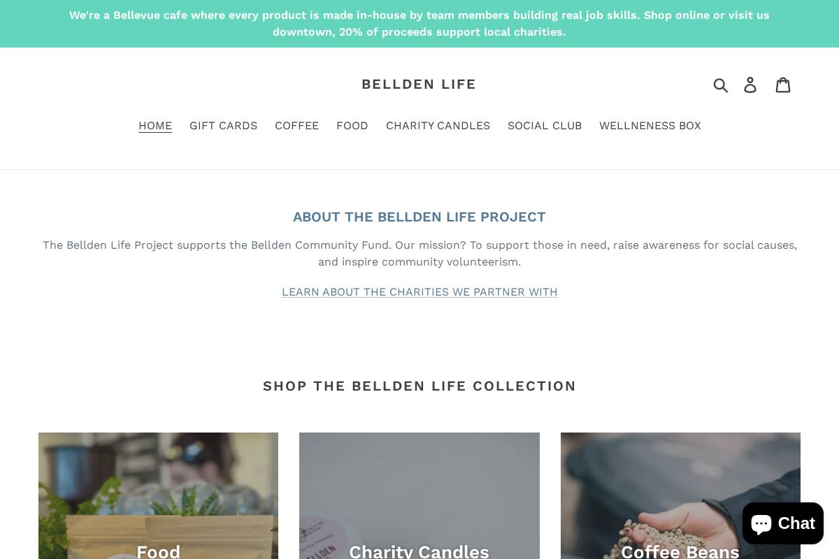 belldenlife.com homepage screenshot