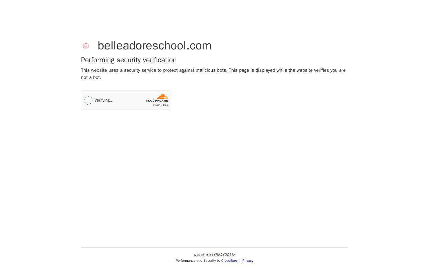 belleadoreschool.com homepage screenshot