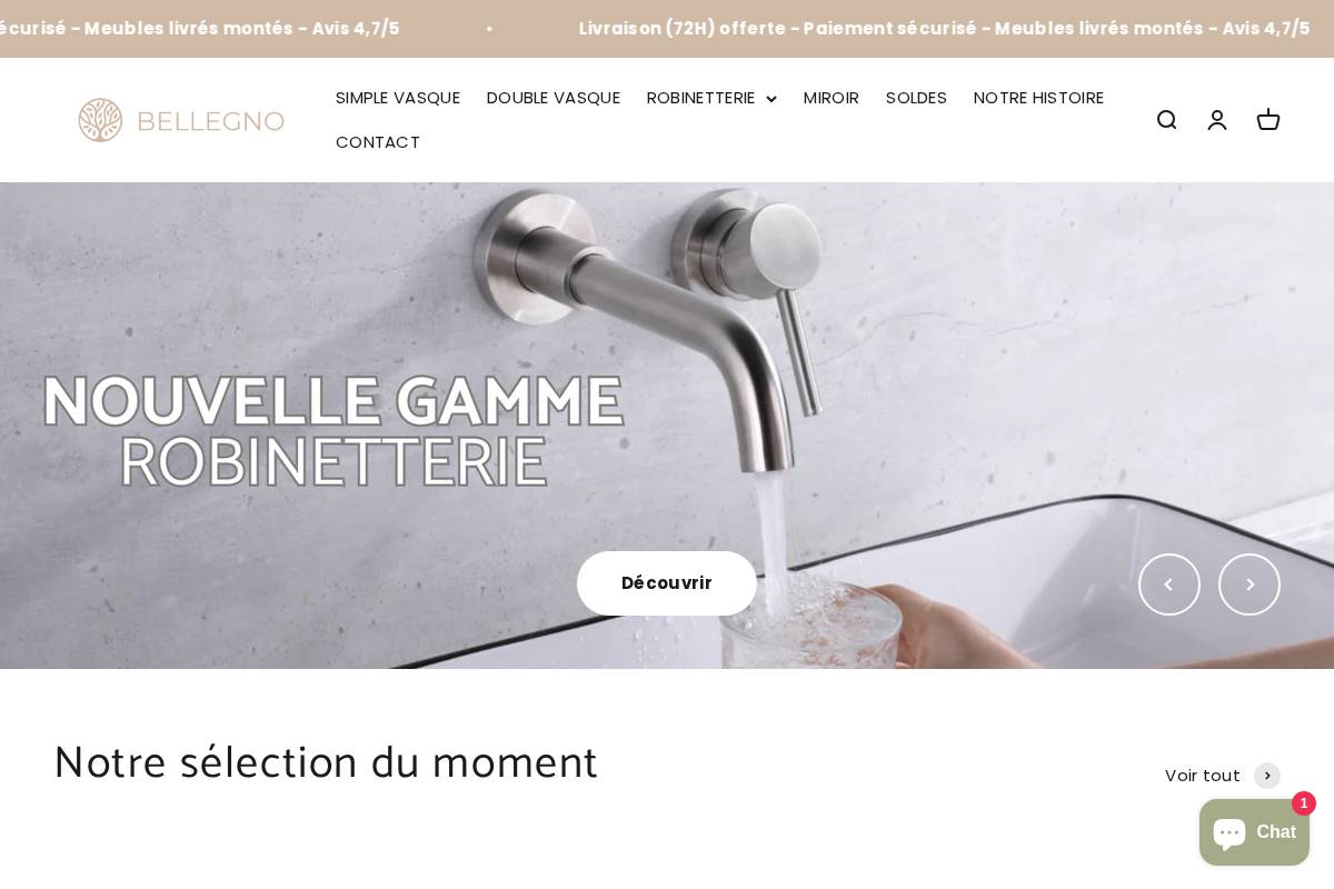 bellegno.com homepage screenshot