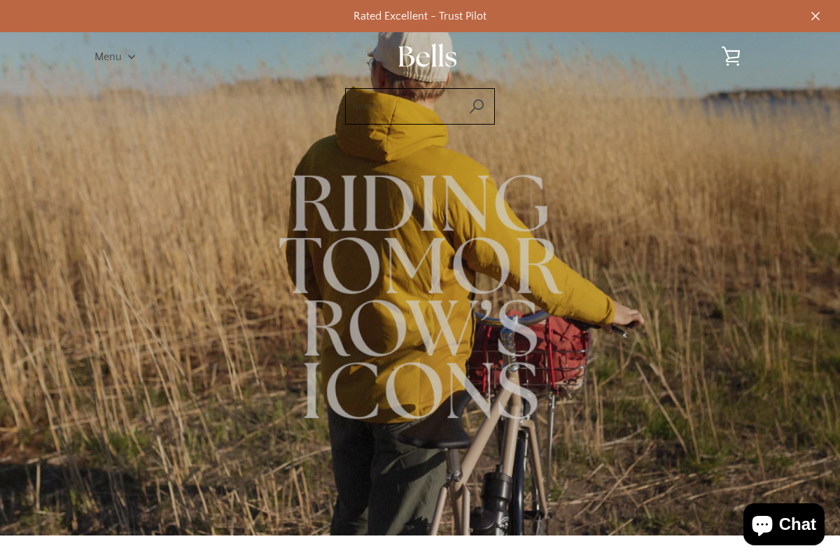 Bells Bicycles homepage screenshot
