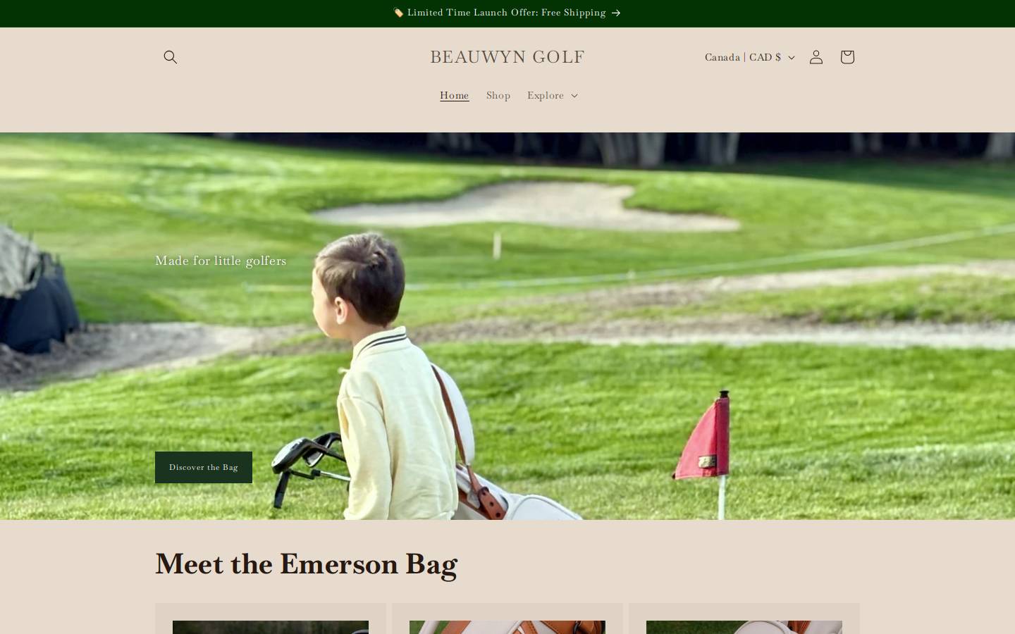 bellwoodsgolf.com homepage screenshot