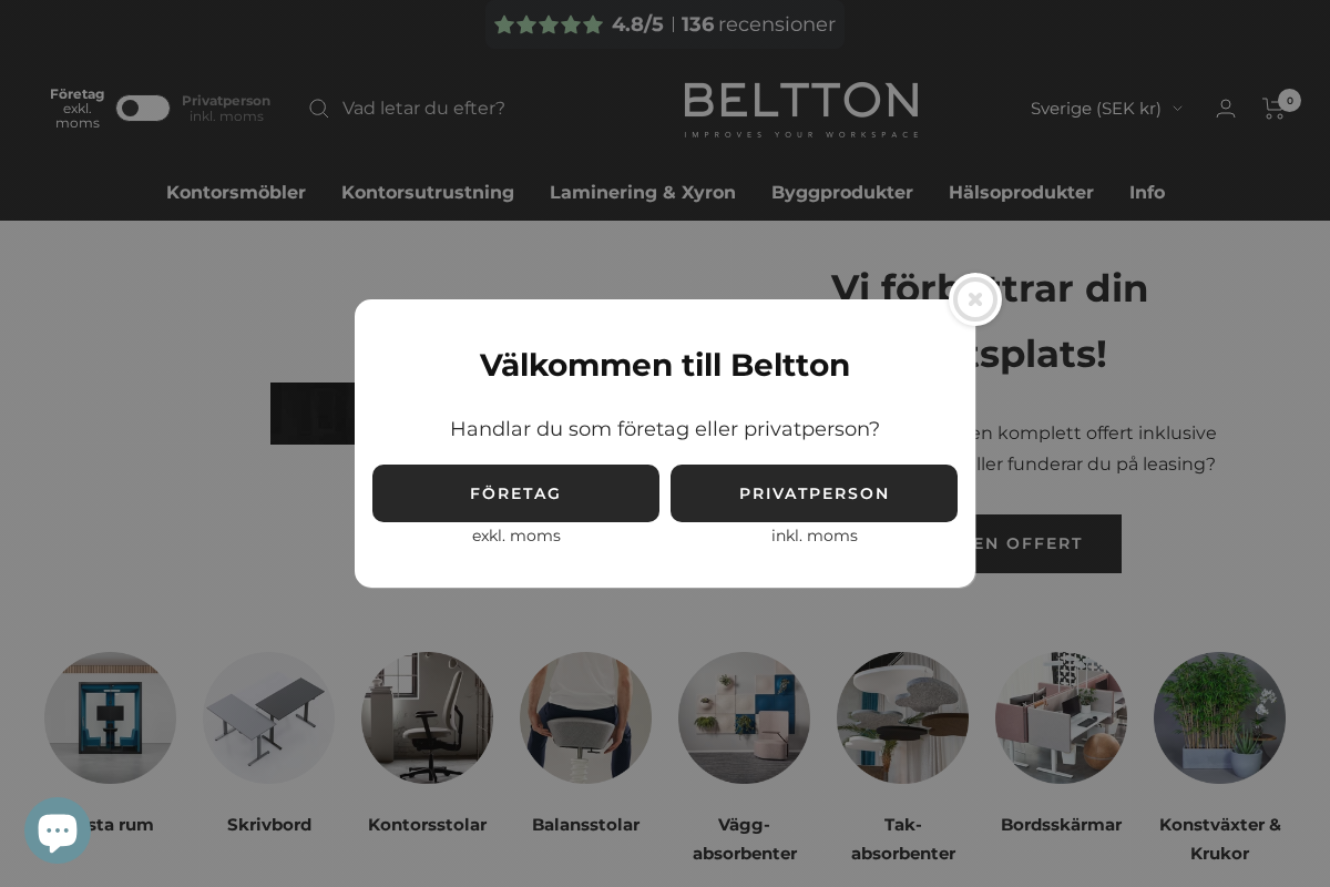 Beltton homepage screenshot