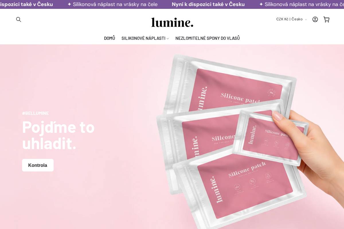 belumine.cz homepage screenshot