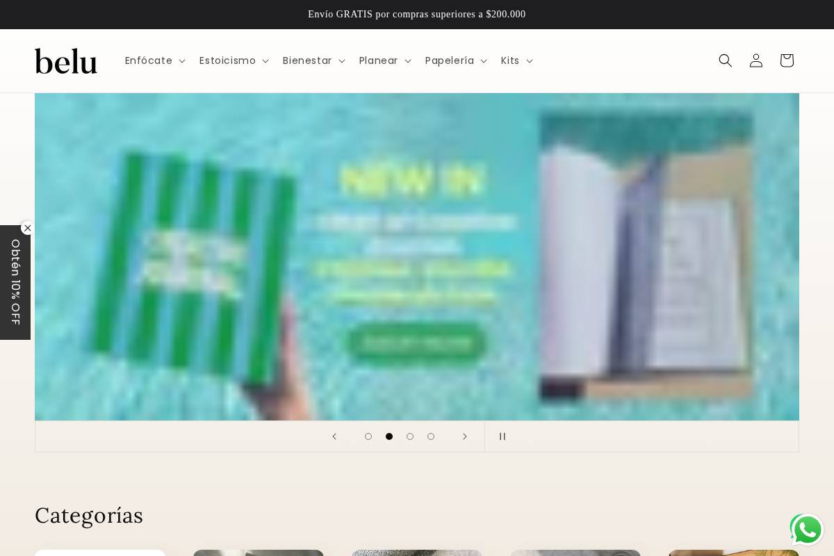 belupapel.com homepage screenshot
