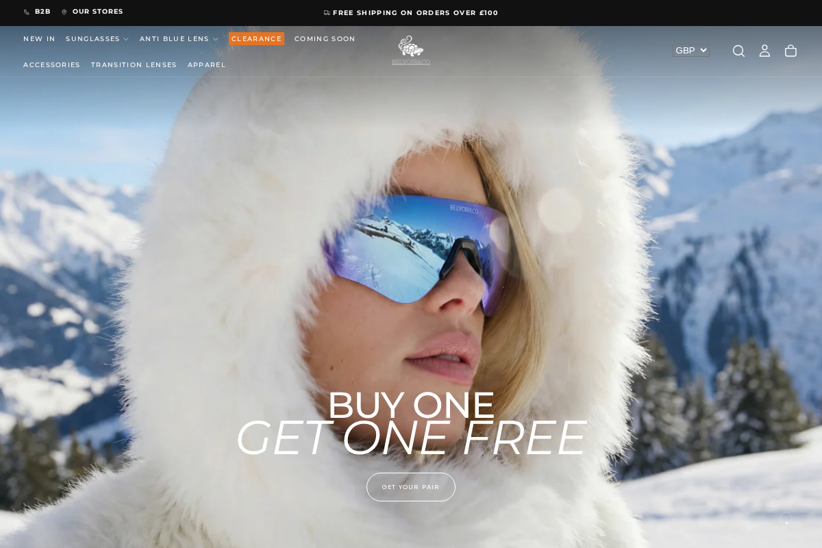 Belvoir&Co homepage screenshot