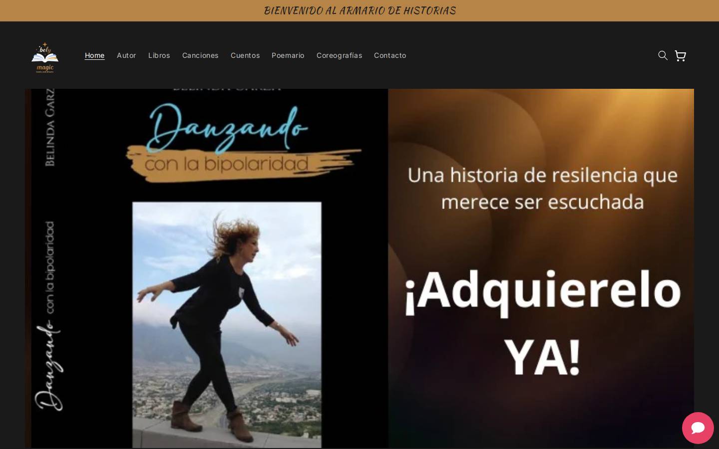 belymagicstories.com homepage screenshot