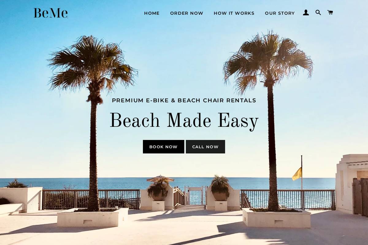 beme30a.com homepage screenshot