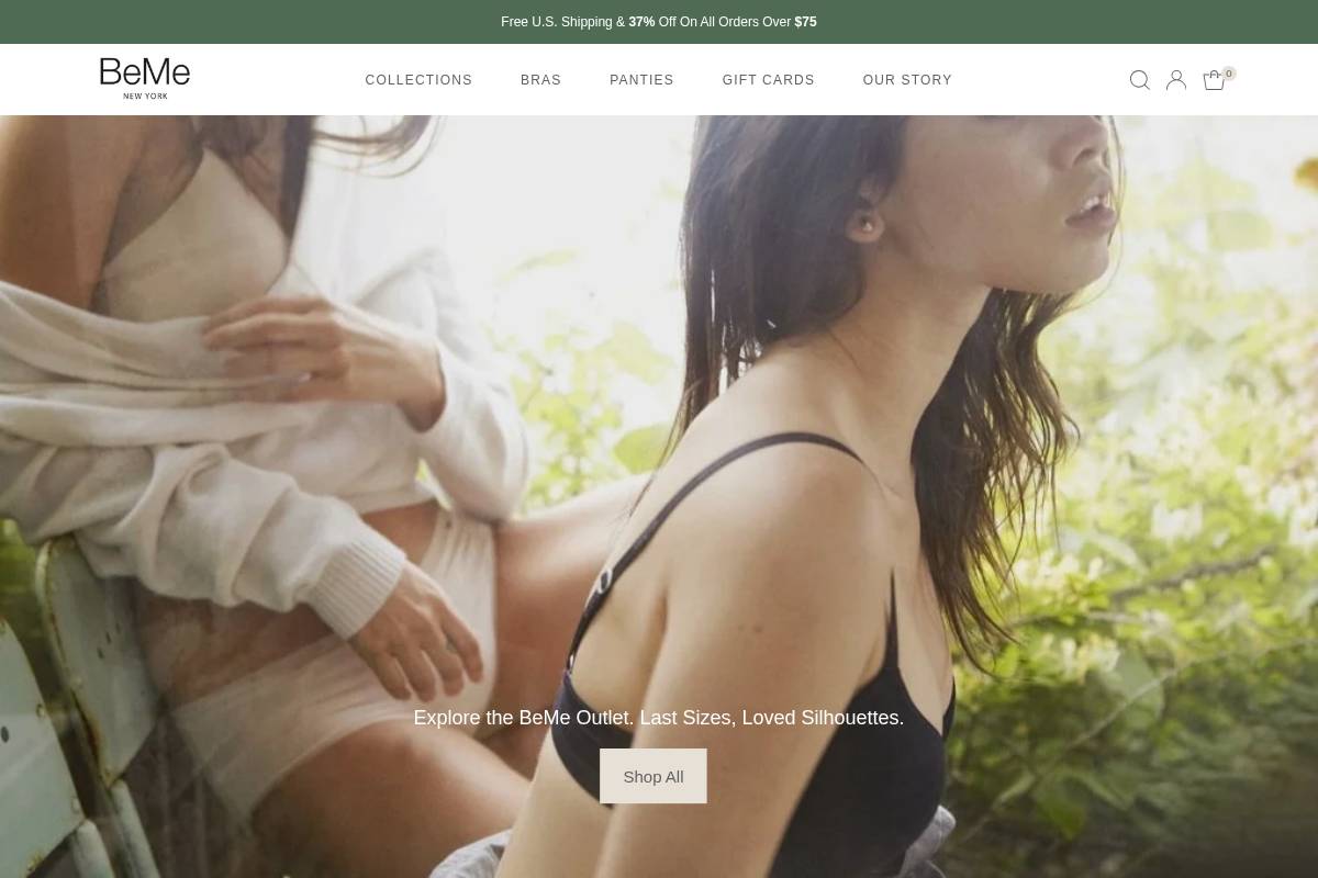 bemenyc.com homepage screenshot